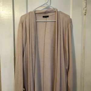 Lane Bryant cream 26/28 Hacci cardigan